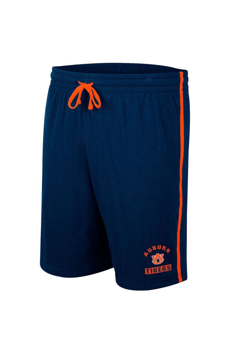 COLOSSEUM Men's Colosseum Navy Auburn Tigers Thunder Slub Shorts, Alternate, color, 