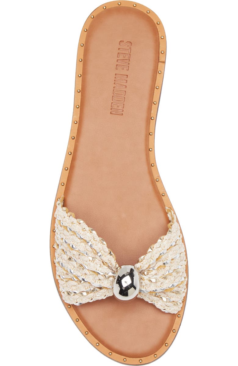 Steve Madden Dipsy Slide Sandal, Alternate, color, Metal Multi