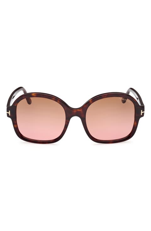 68mm Butterfly Sunglasses
