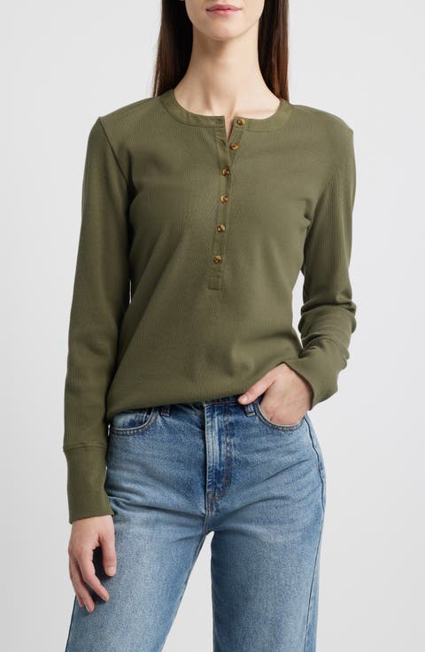 Mel Mix Media Long Sleeve Top