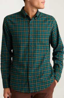 Bonobos Lightweight Stretch Flannel Button-Down Shirt