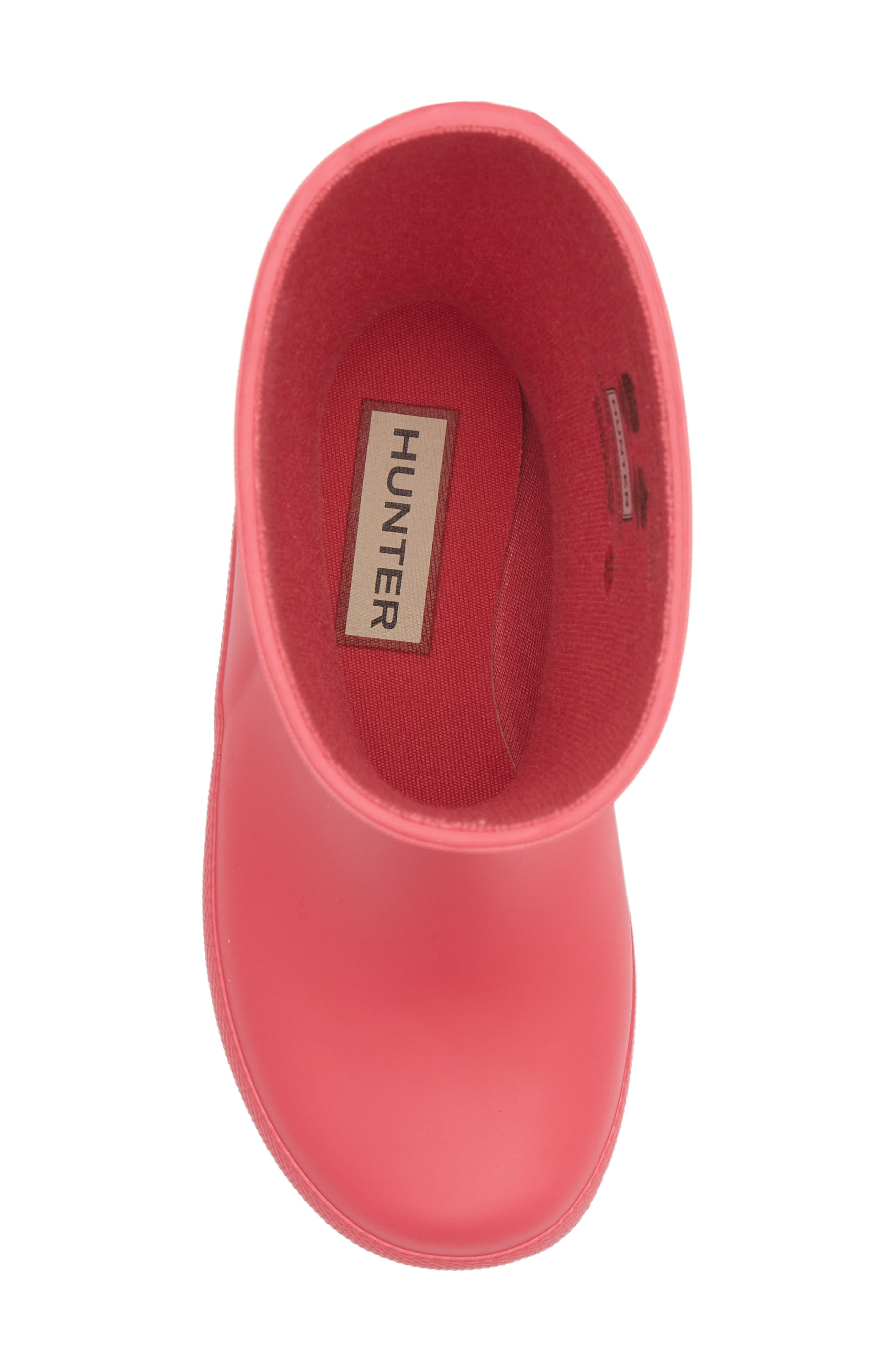 Kids' First Classic Rain Boot, Alternate, color, BRIGHT PINK