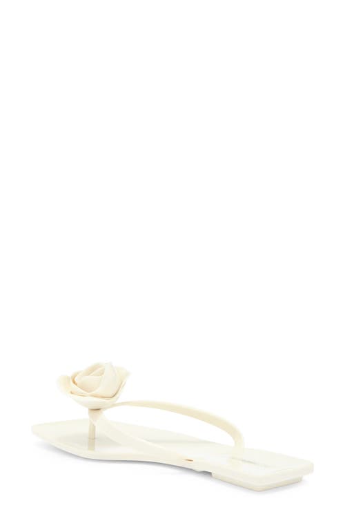 Jeffrey Campbell Lelia Sandal In Cream Shiny