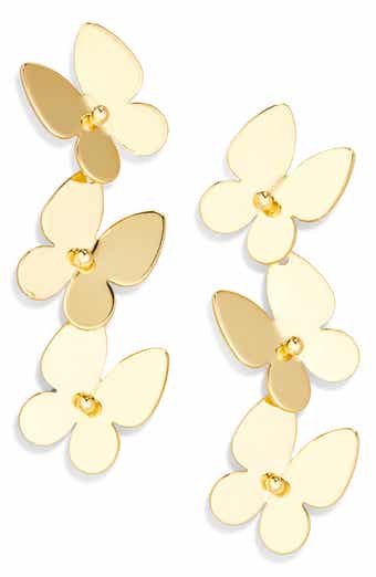 Belinda Butterfly Drop Earrings