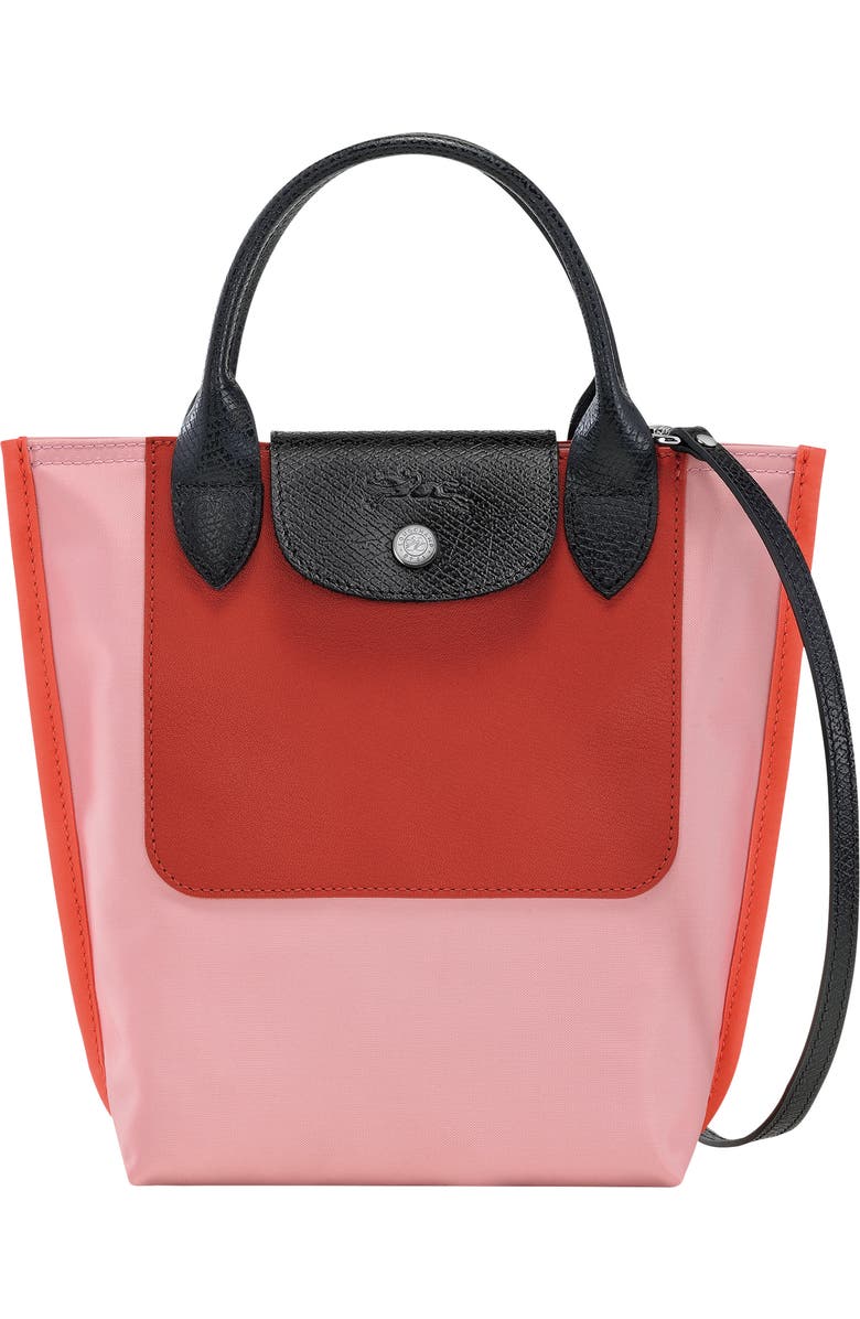 Longchamp Extra Small Cabas Replay Recycled Canvas Tote, Main, color, Magenta