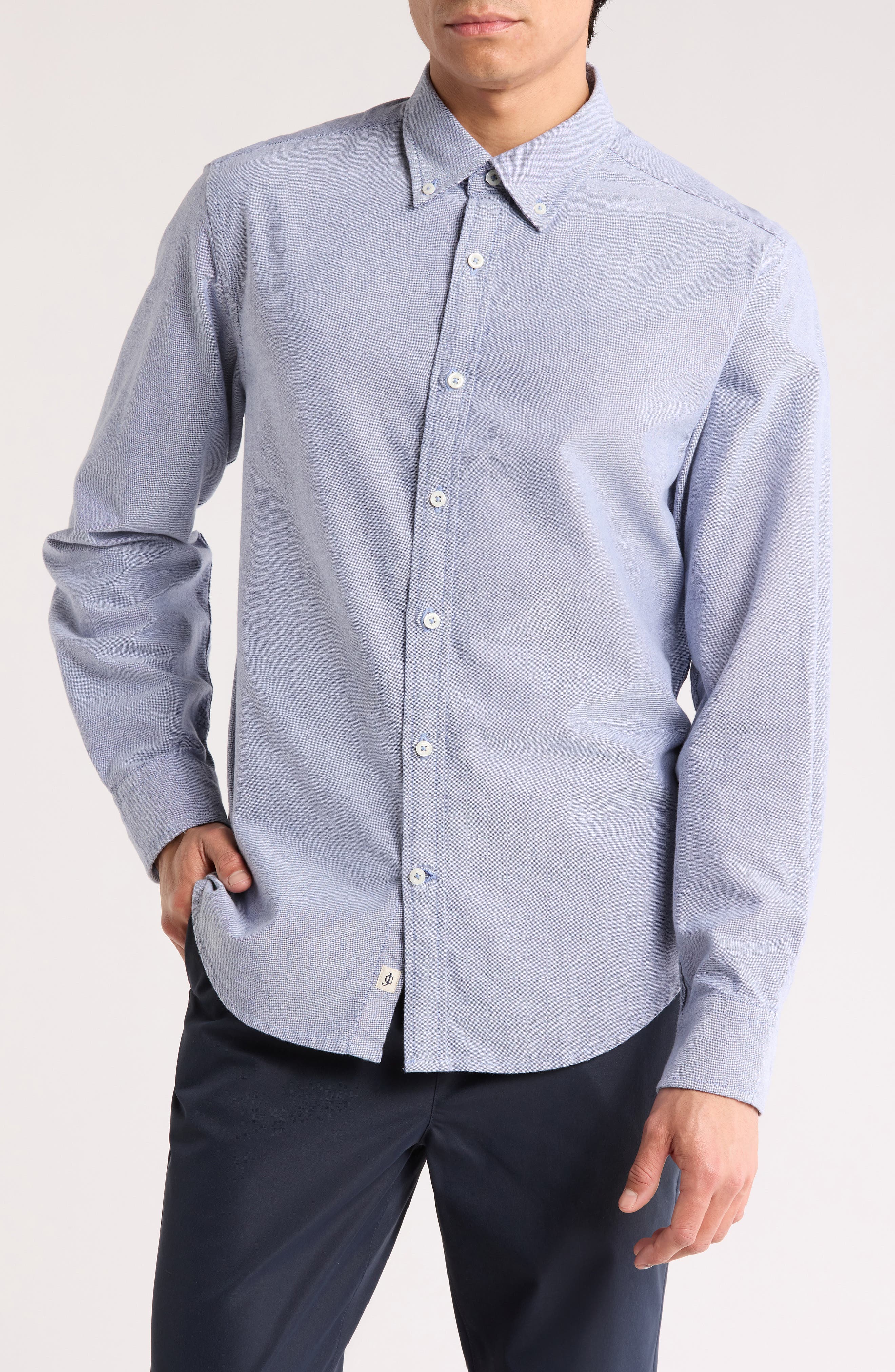 James Campbell Oxford Cotton Sport Shirt