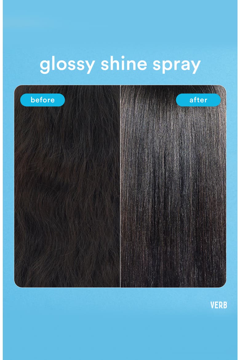 Glossy Shine Spray with Heat Protection, Alternate, color, NO COLOR