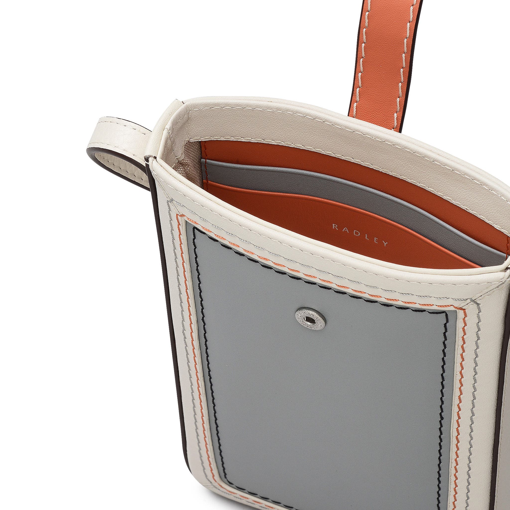 Radley Willis Street - Colourblock Medium  Phone Crossbody Bag, Alternate, color, Steel