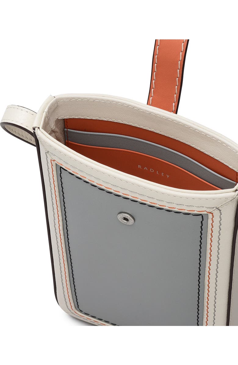 Radley Willis Street - Colourblock Medium Phone Crossbody Bag, Alternate, color, Steel