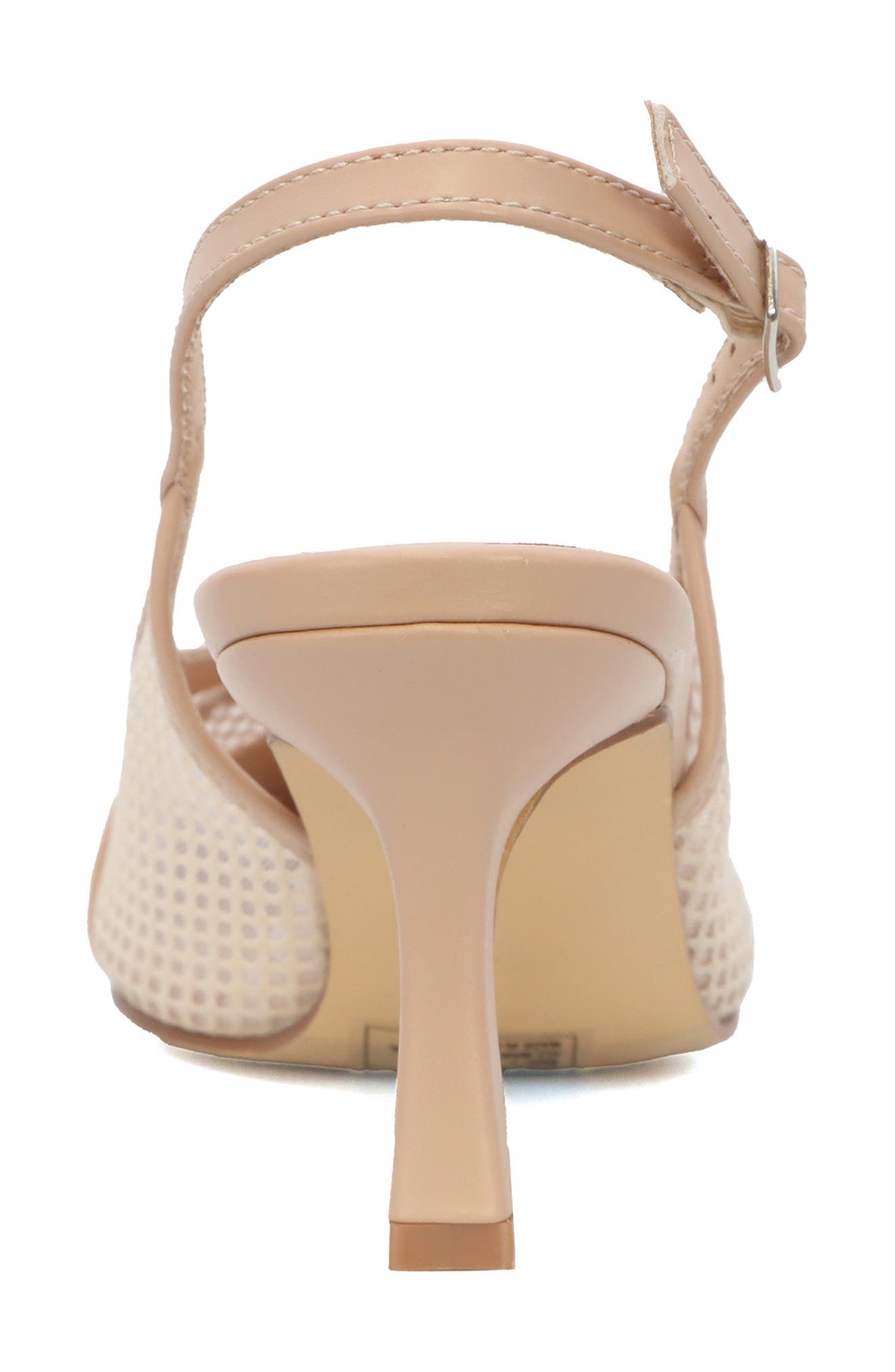 Seven7 Mesh Pointed Toe Slingback Pump, Alternate, color, Beige