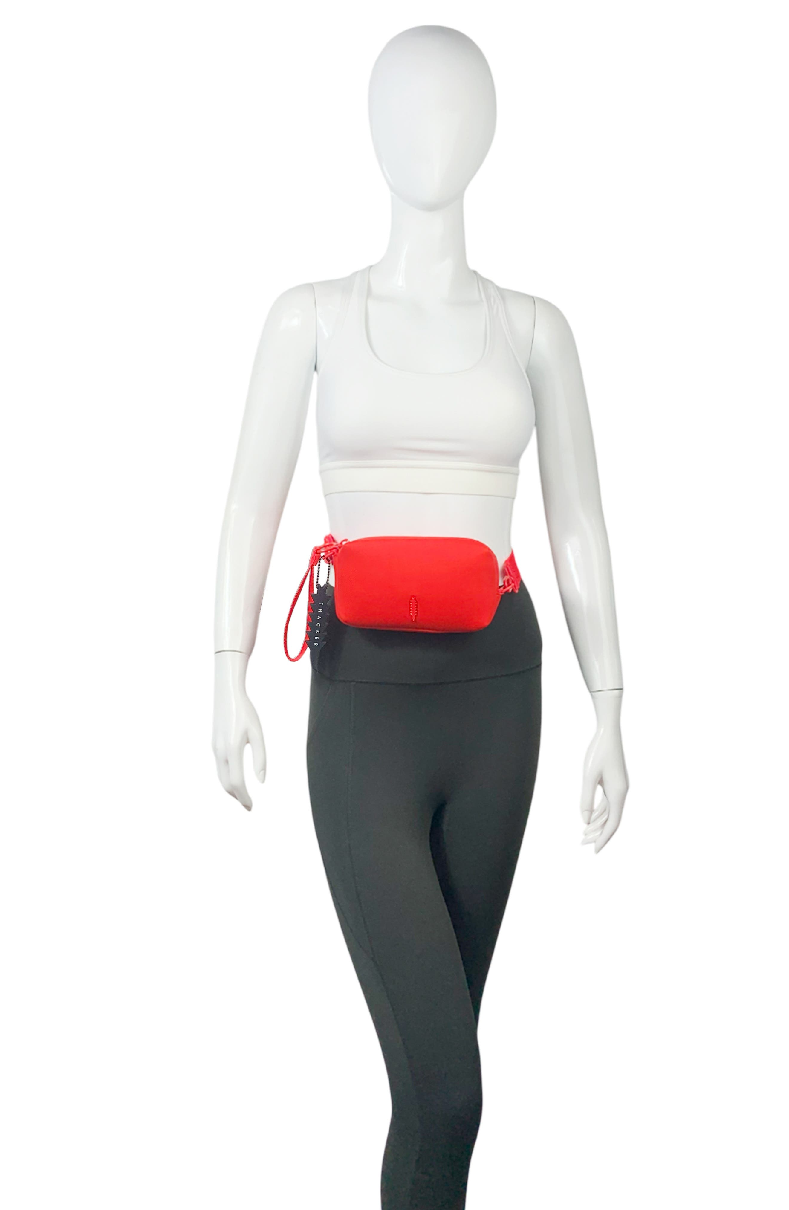 Thacker Ella Phone Zip Crossbody Bag, Alternate, color, Poppy