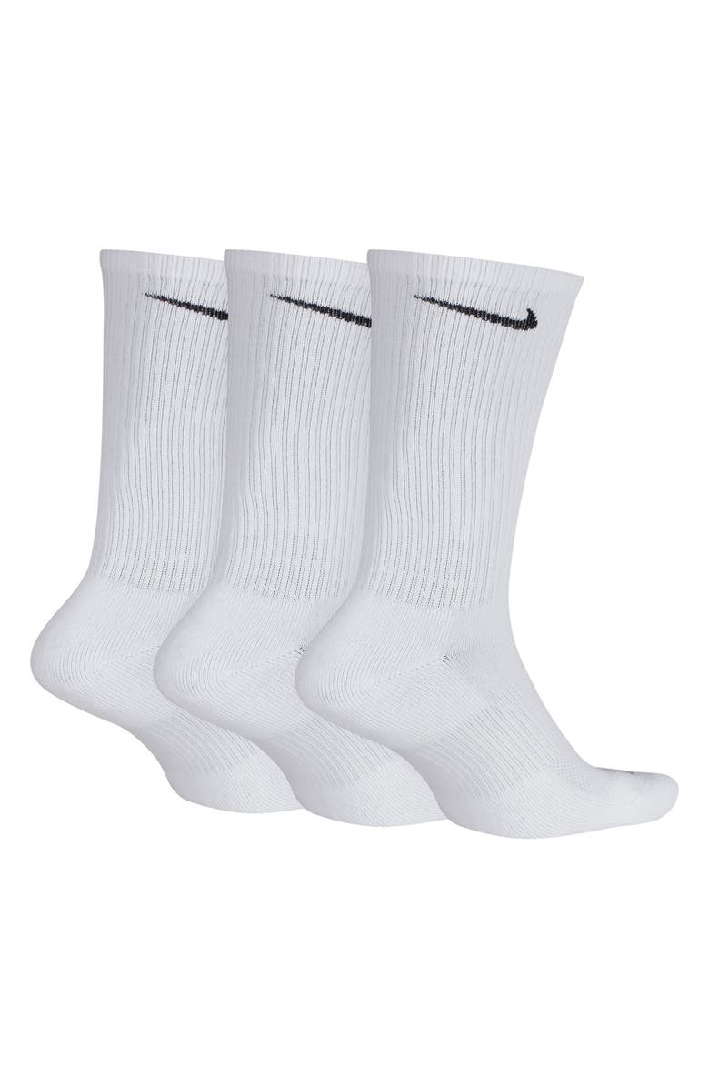 Assorted 3-Pack Everyday Plus Cushion Crew Training Socks