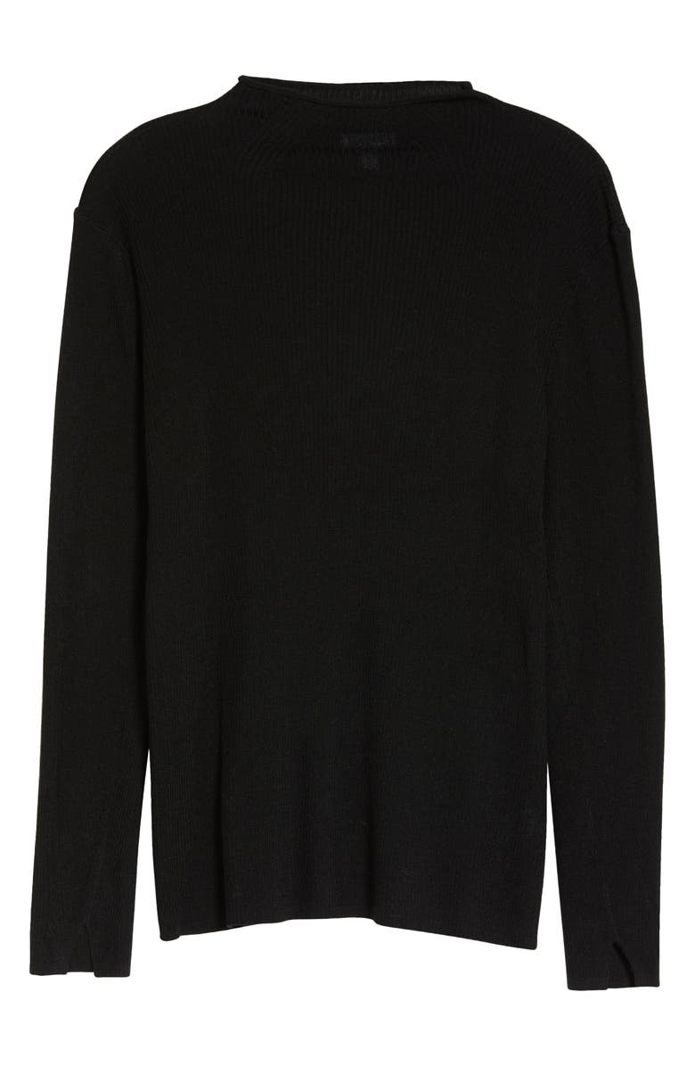 Nordstrom Rib Mock Neck Sweater, Alternate, color, 