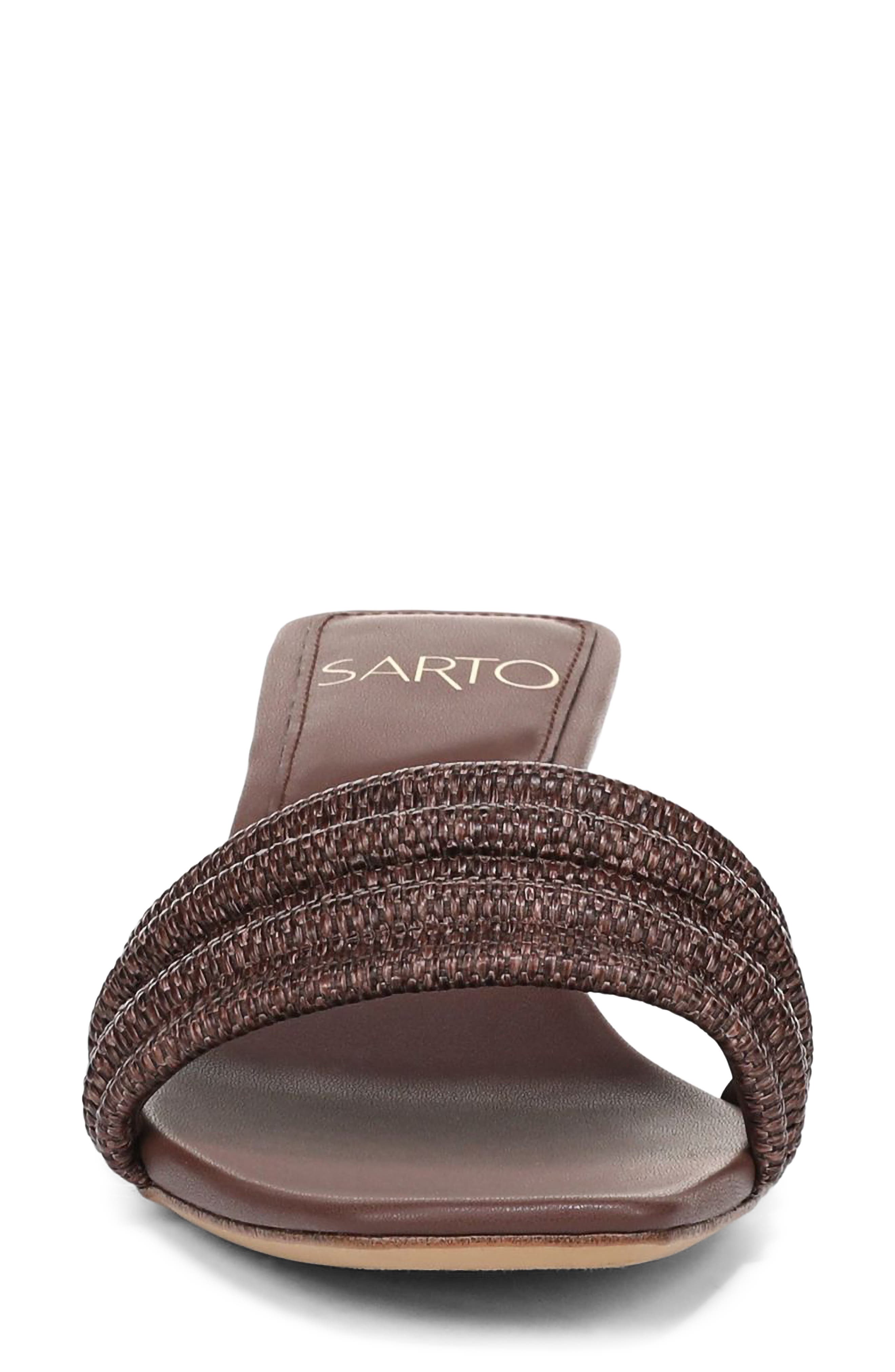 Waverly Slide Sandal, Alternate, color, COFFEE BEAN