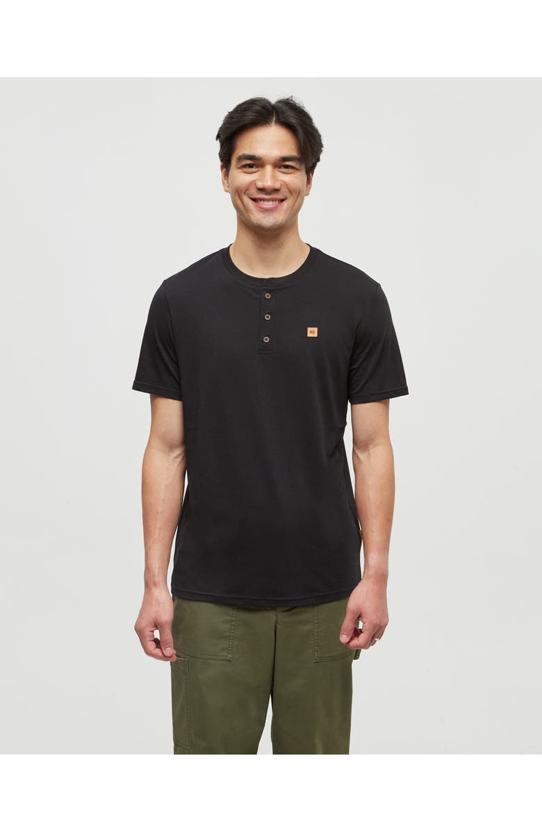 tentree Baker Henley, Main, color, Meteorite Black