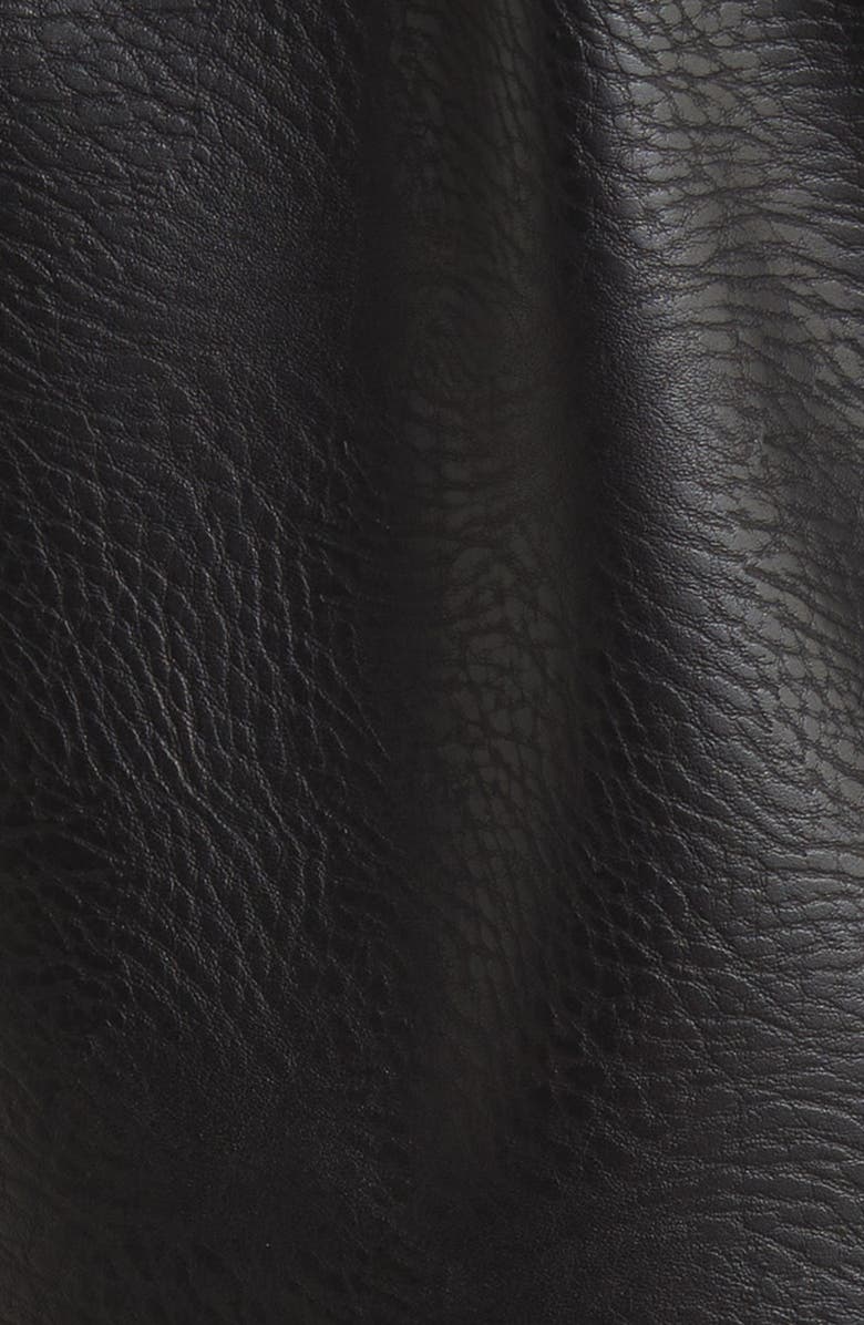 AZALEA WANG Faux Leather Moto Jacket, Alternate, color,