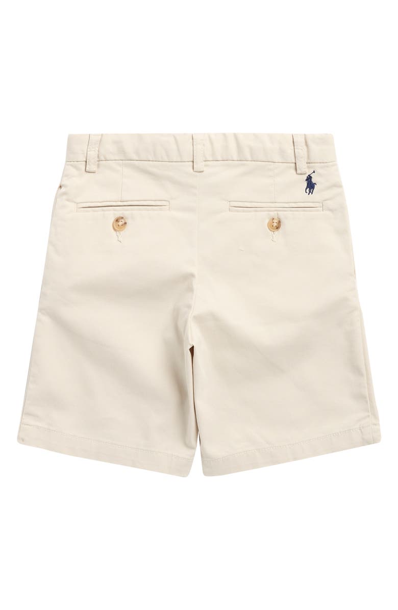 Polo Ralph Lauren Kids' Flat Front Shorts, Alternate, color, Basic Sand