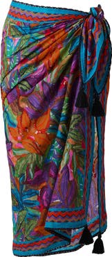 Magicsuit® Cactus Flower Cotton Cover-Up Pareo