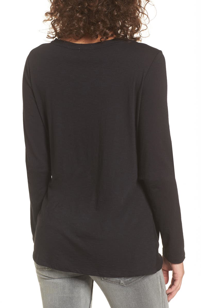 BP. Twist Hem Tee, Alternate, color,