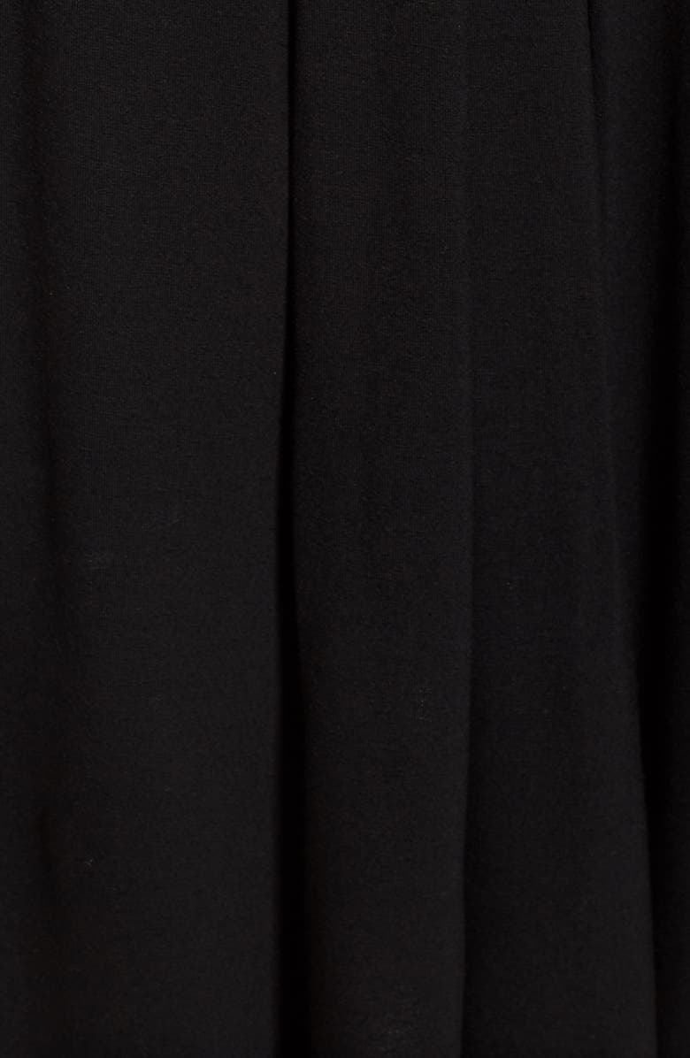 Eileen Fisher Pleated Jersey Walking Shorts, Alternate, color,