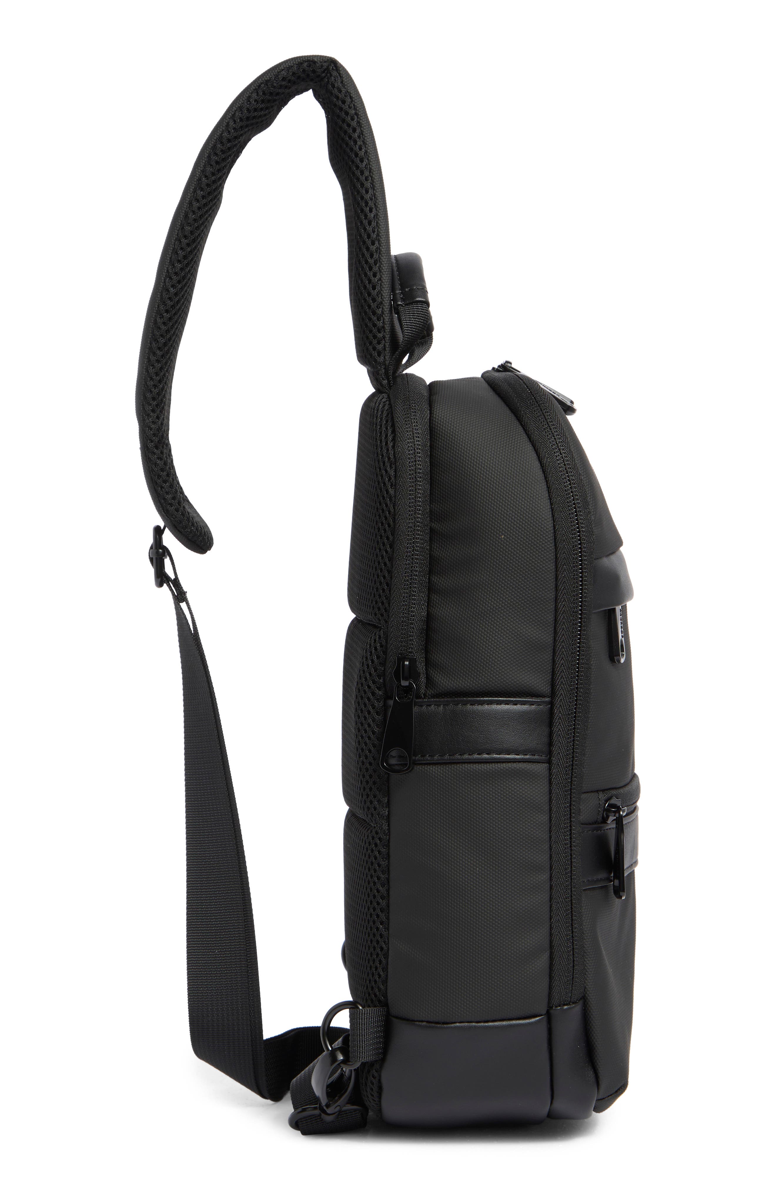 Duchamp Sling Bag, Alternate, color, Black/ Black Trim