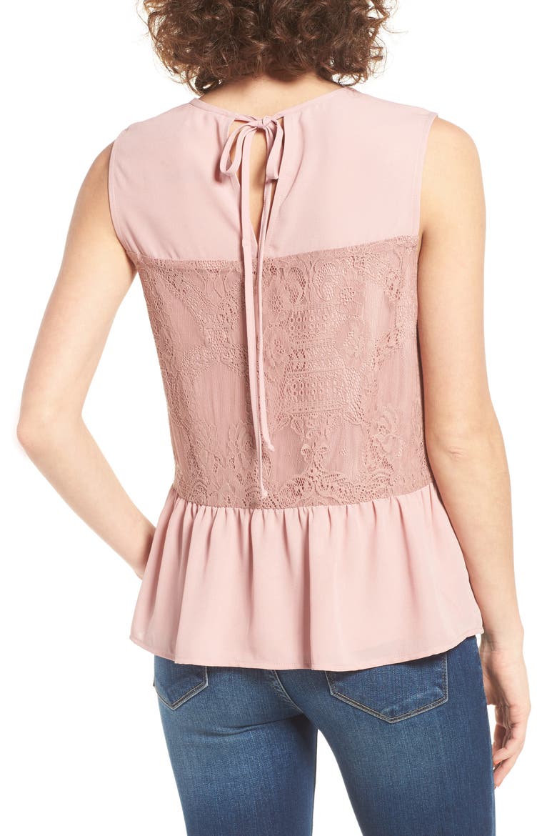 Lace Tank, Alternate, color, BLUSH