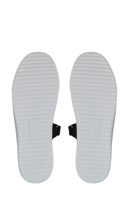 Roxy Sunfari Mary Jane Sneaker In Black