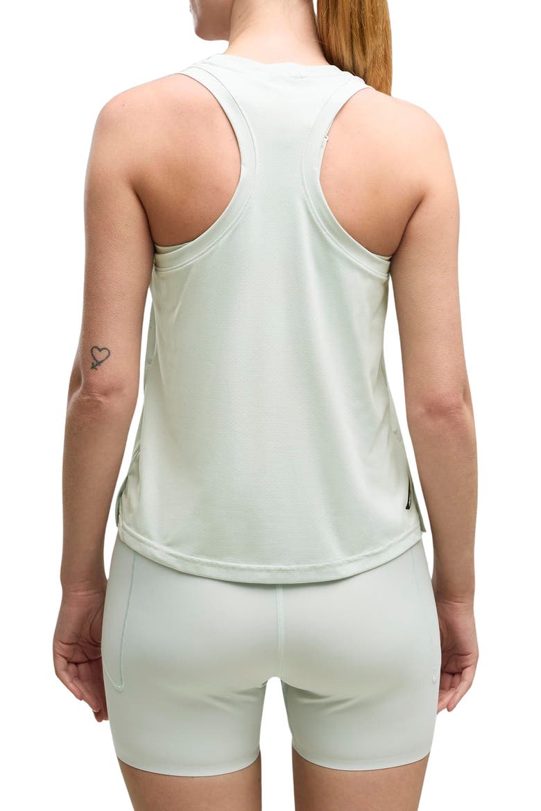 PWRMODE Racerback Performance Tank, Alternate, color, CREME DE MINT