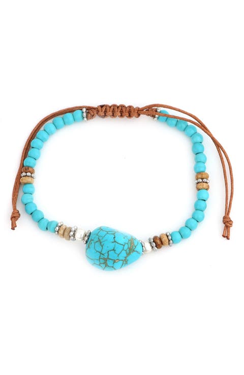Turquoise Bead Bracelet