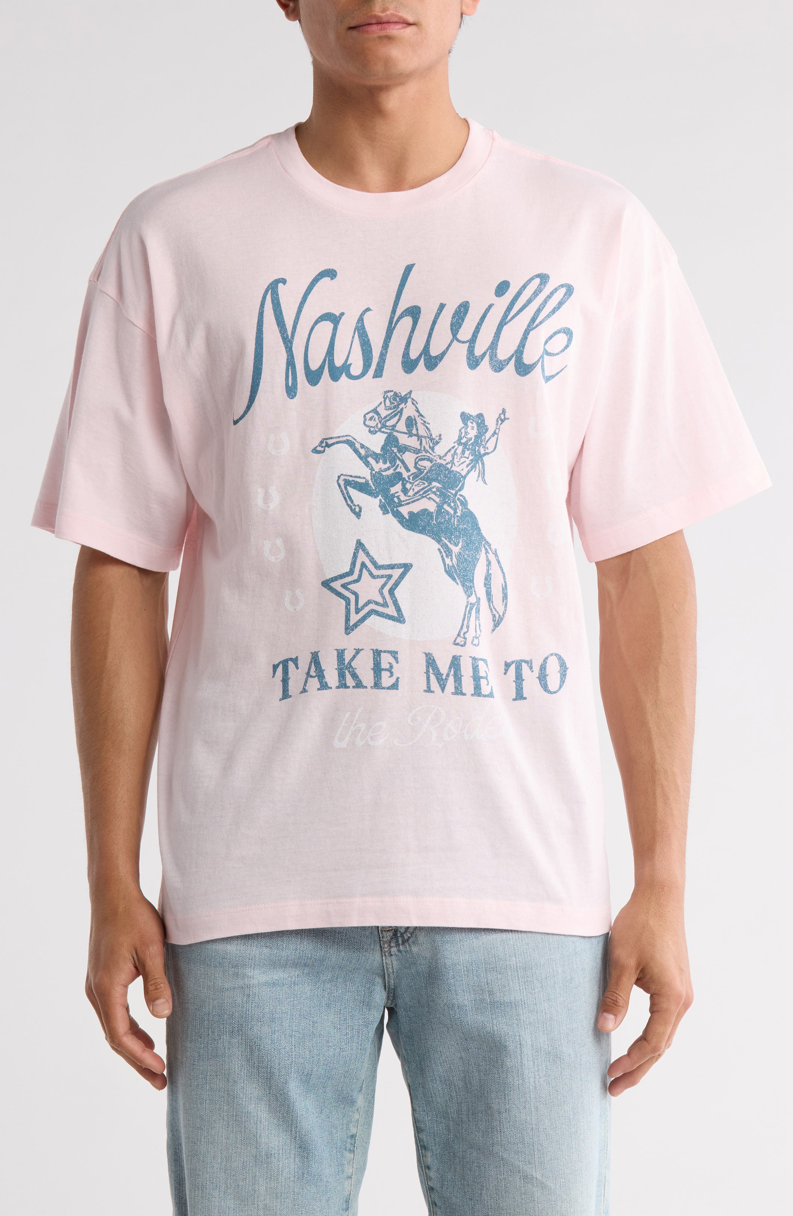 Hi Res Nashville Rodeo Graphic T-Shirt