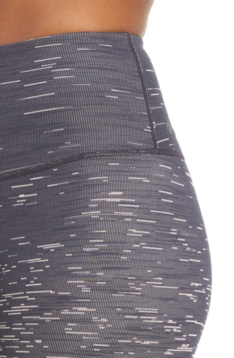 Zella Static High Waist Reversible Leggings, Alternate, color, 