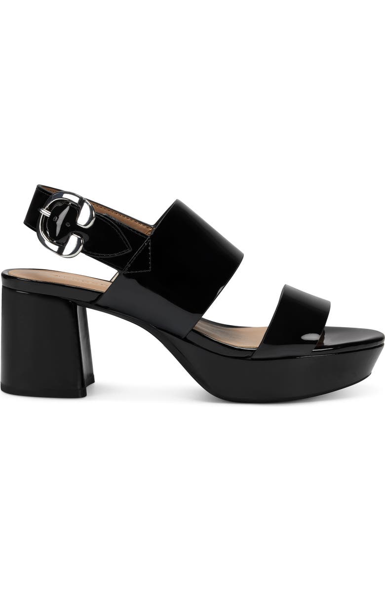 Aerosoles Camera Platform Sandal, Alternate, color, Black Patent