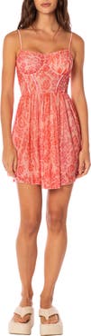 Maaji Blooming Days Fit & Flare Minidress