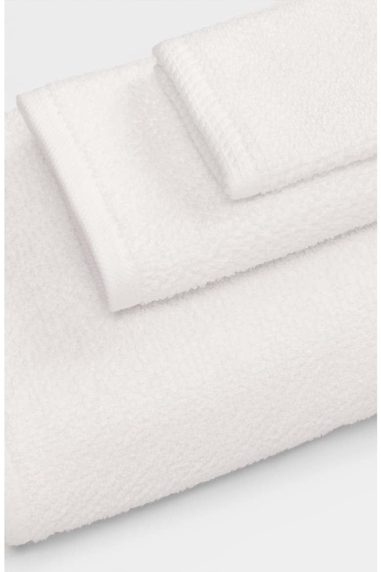 Cotton 12-Pack Textured Washcloths, Alternate, color, IVORY