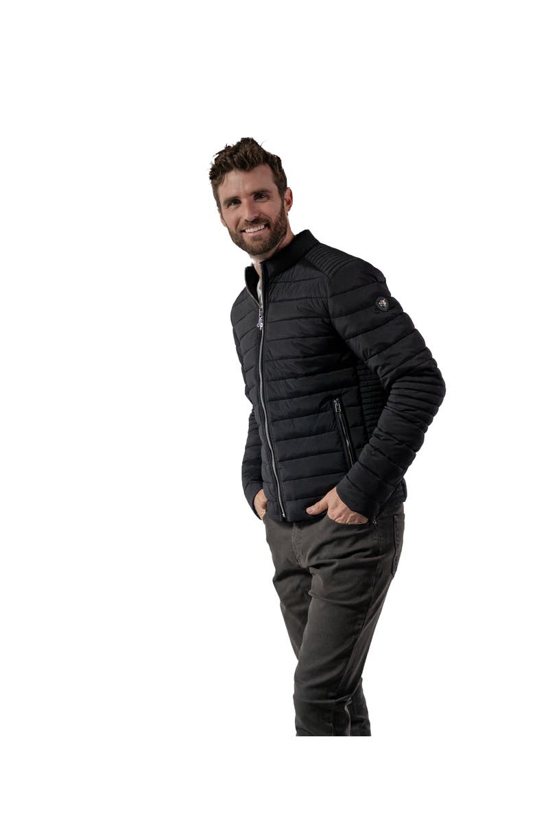 Woodpecker Men's Moto Jacket, Alternate, color, Black