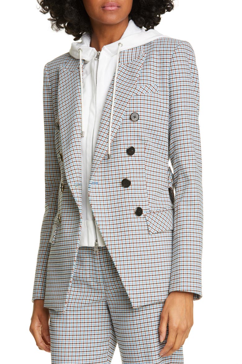 Harvey Belted Jacket, Alternate, color, BEIGE MULTI