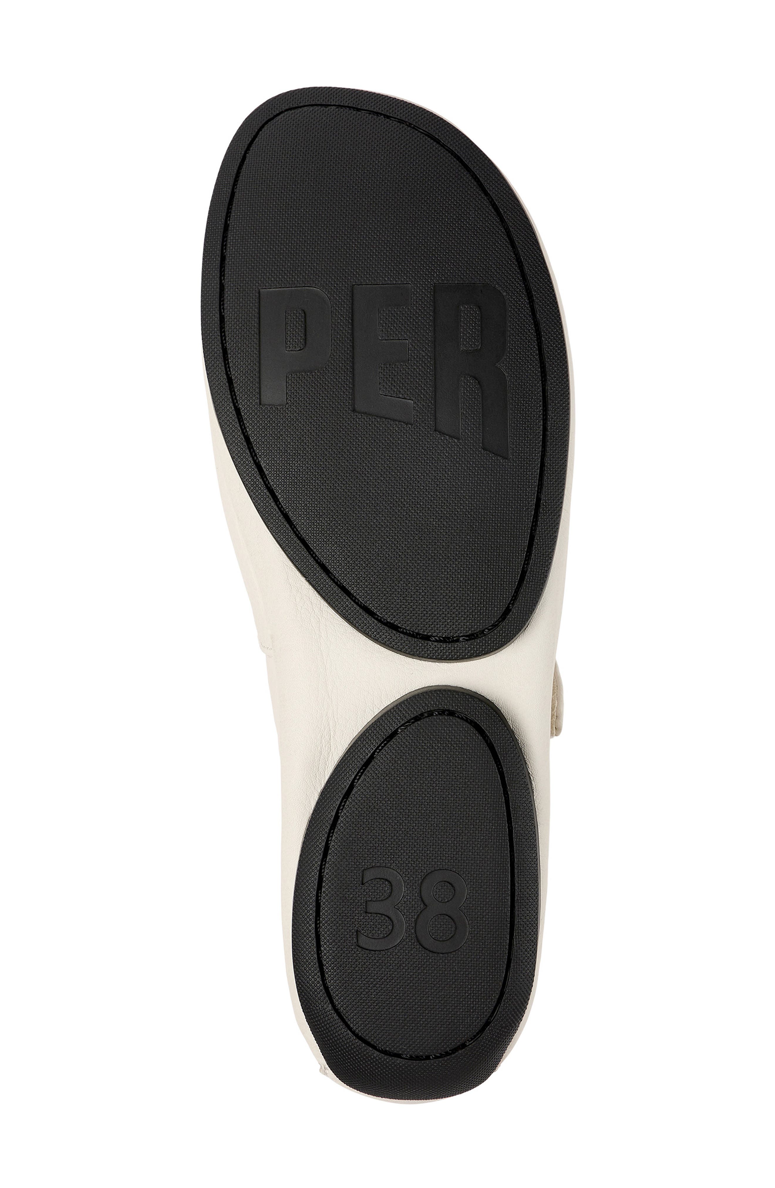 Camper Right Nina Flat, Alternate, color, White Natu