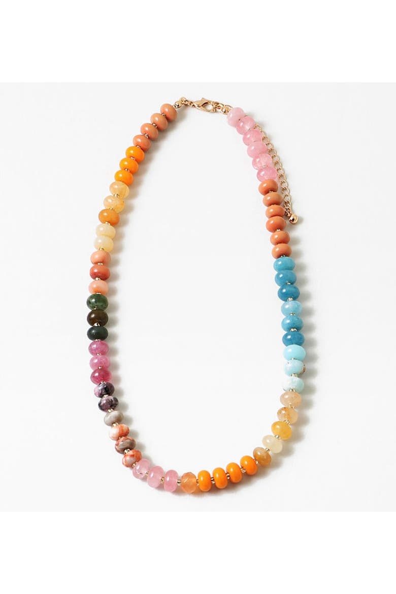 Summer in Paris Necklace, Main, color, Multi