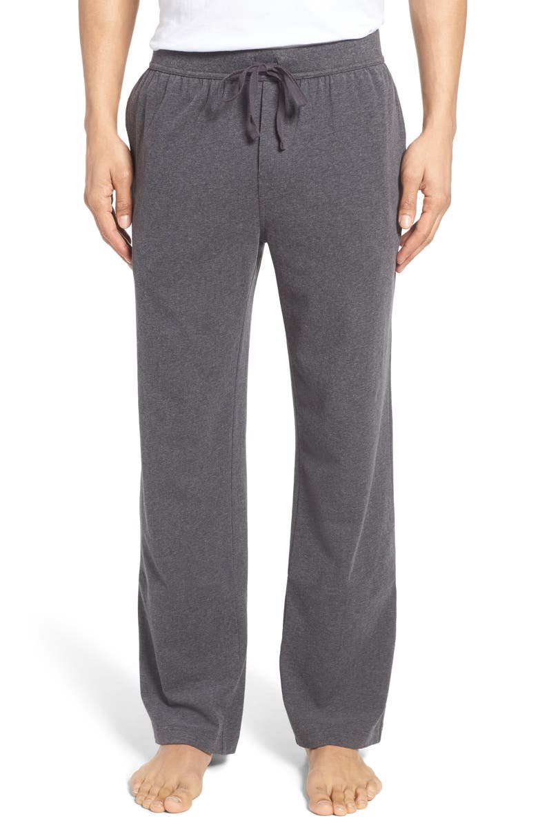 NORDSTROM MEN'S SHOP Stretch Cotton Lounge Pants, Main, color, 