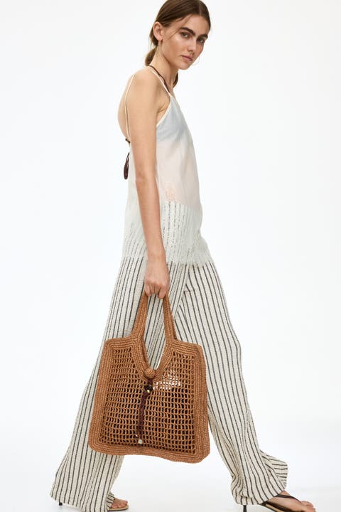 Wide Crinkled Trousers