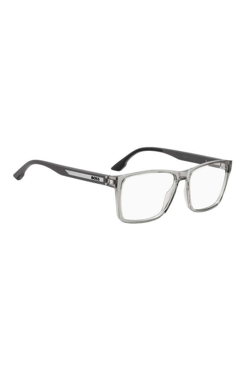 57mm Rectangular Optical Glasses, Alternate, color, GREY