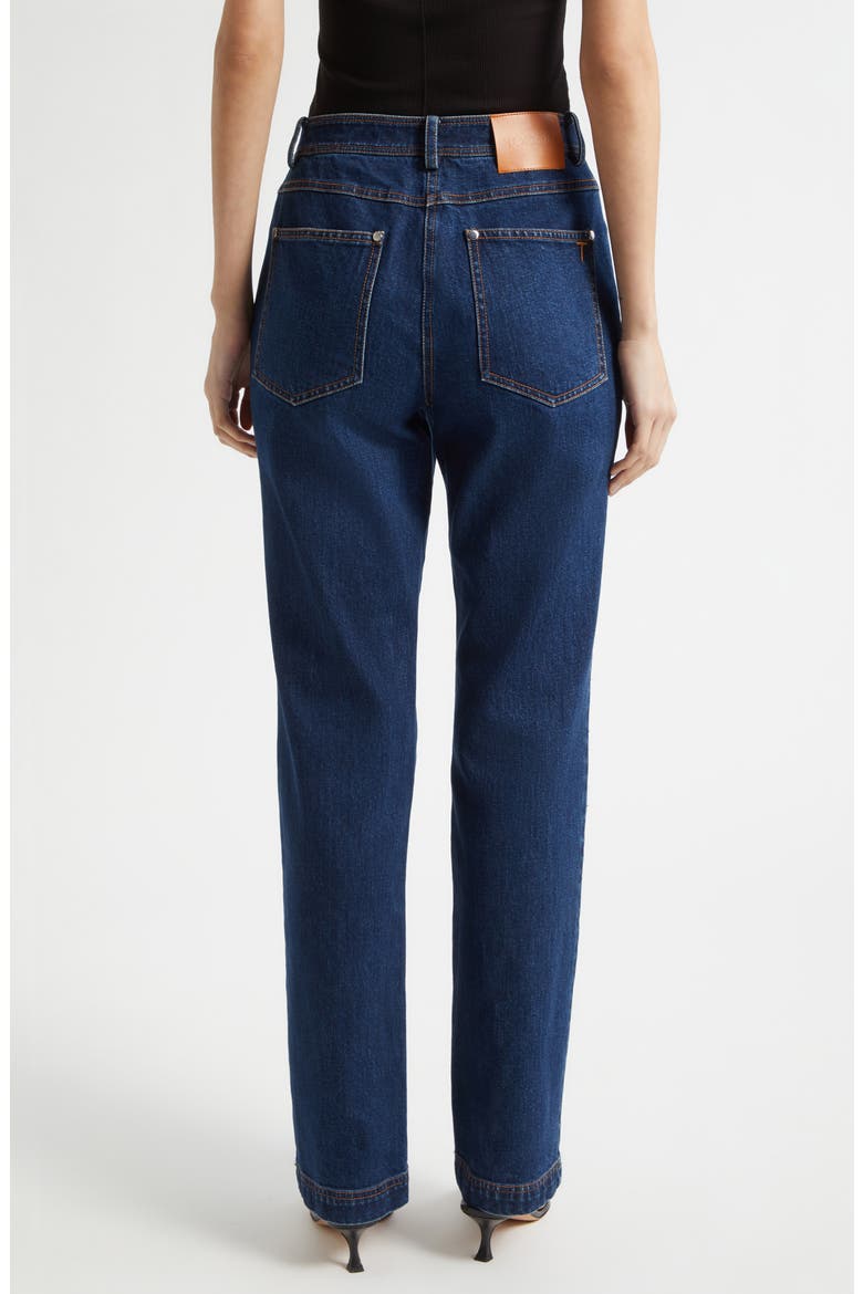 Cynthia High Waist Cigarette Jeans, Alternate, color, MID WASH