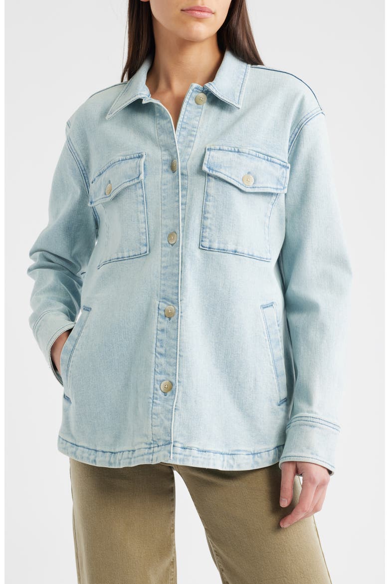 Holden Denim Shirt Jacket, Alternate, color, SOMERSET WASH