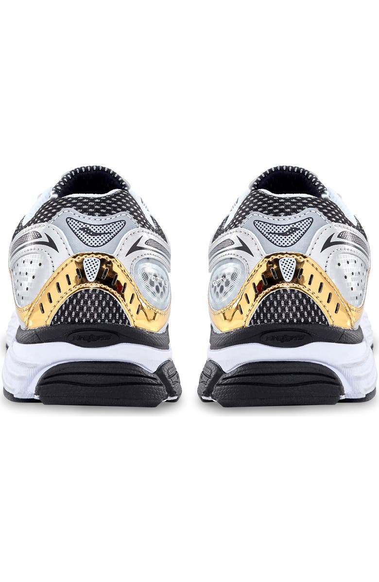 Saucony Kids' ProGrid Omni 9 Sneaker, Alternate, color, Silver/Gold