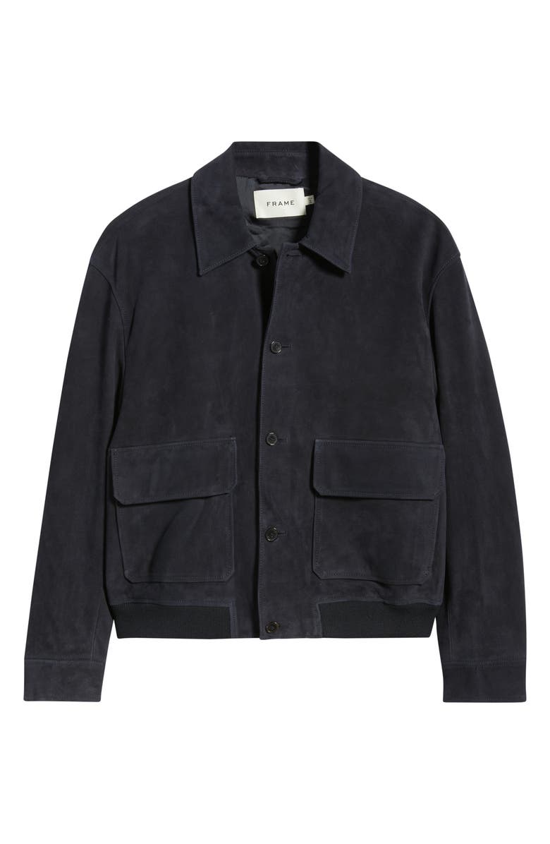 FRAME Suede Jacket, Alternate, color,