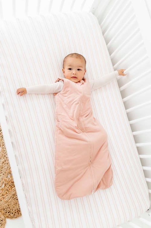Crib Sheet Set Baby Fitted 2 Pack In Butterfly & Stripe