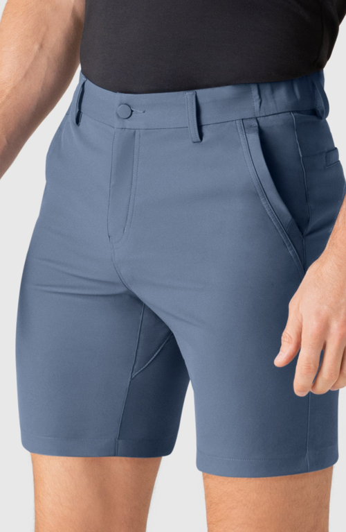 Jack Archer Jetsetter Tech Shorts In Bering Sea