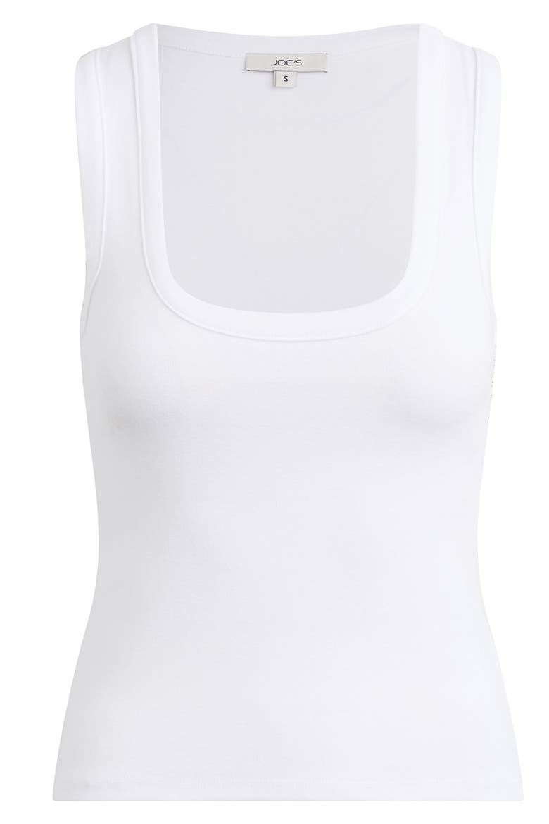 The U-Neck Tank Top, Alternate, color, OPTIC WHITE