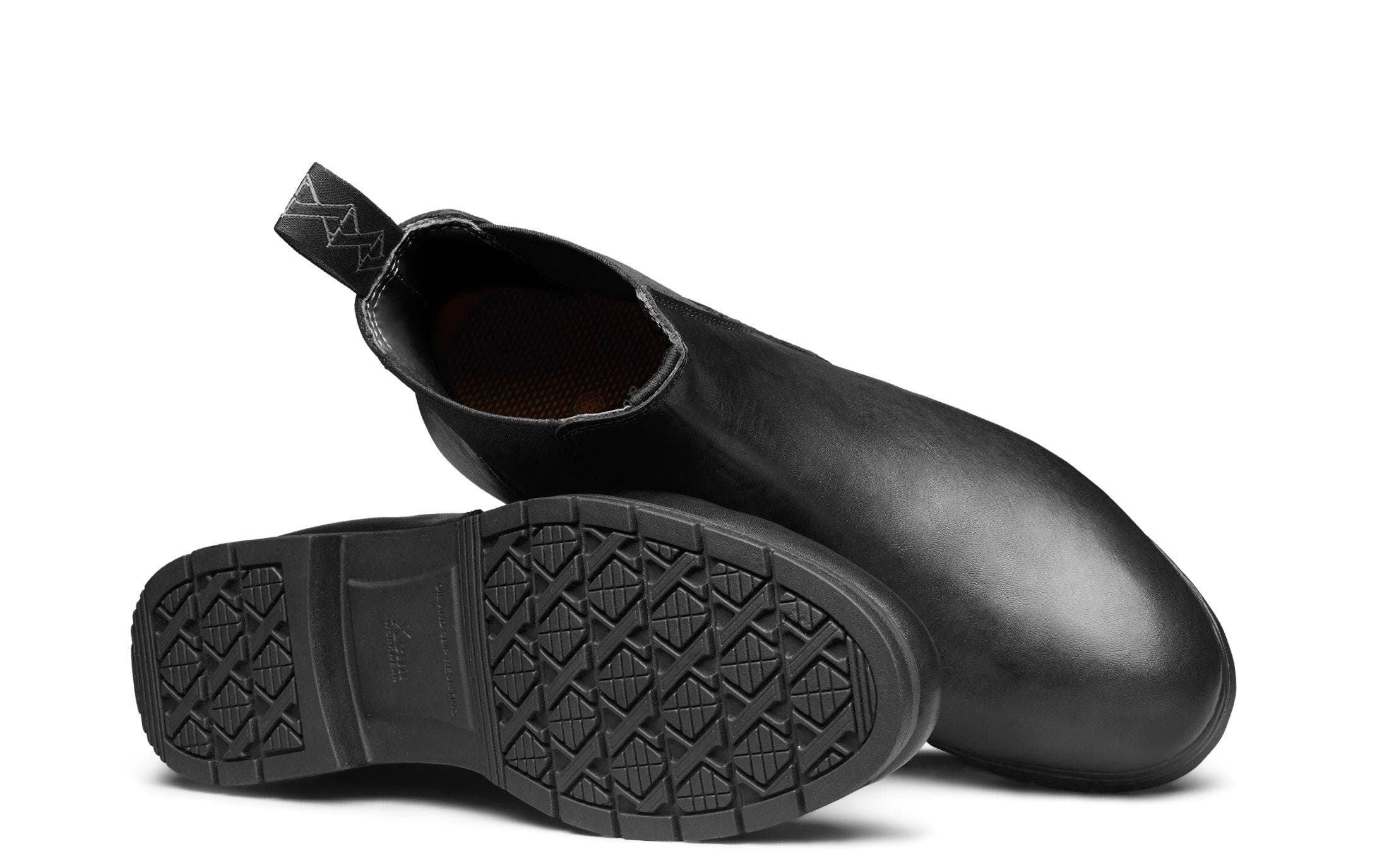 Xena Workwear Valence Steel Toe Chelsea Safety Boot, Alternate, color, Vegan Black