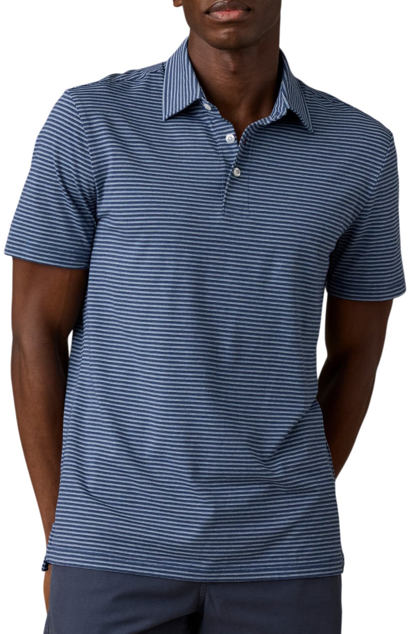 NAVY STRAIT STRIPE